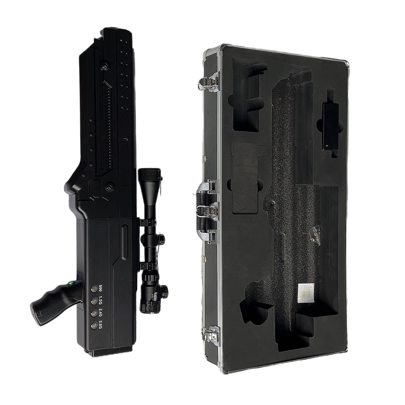  祁县手持便携式枪型低空防御反制四通道A型